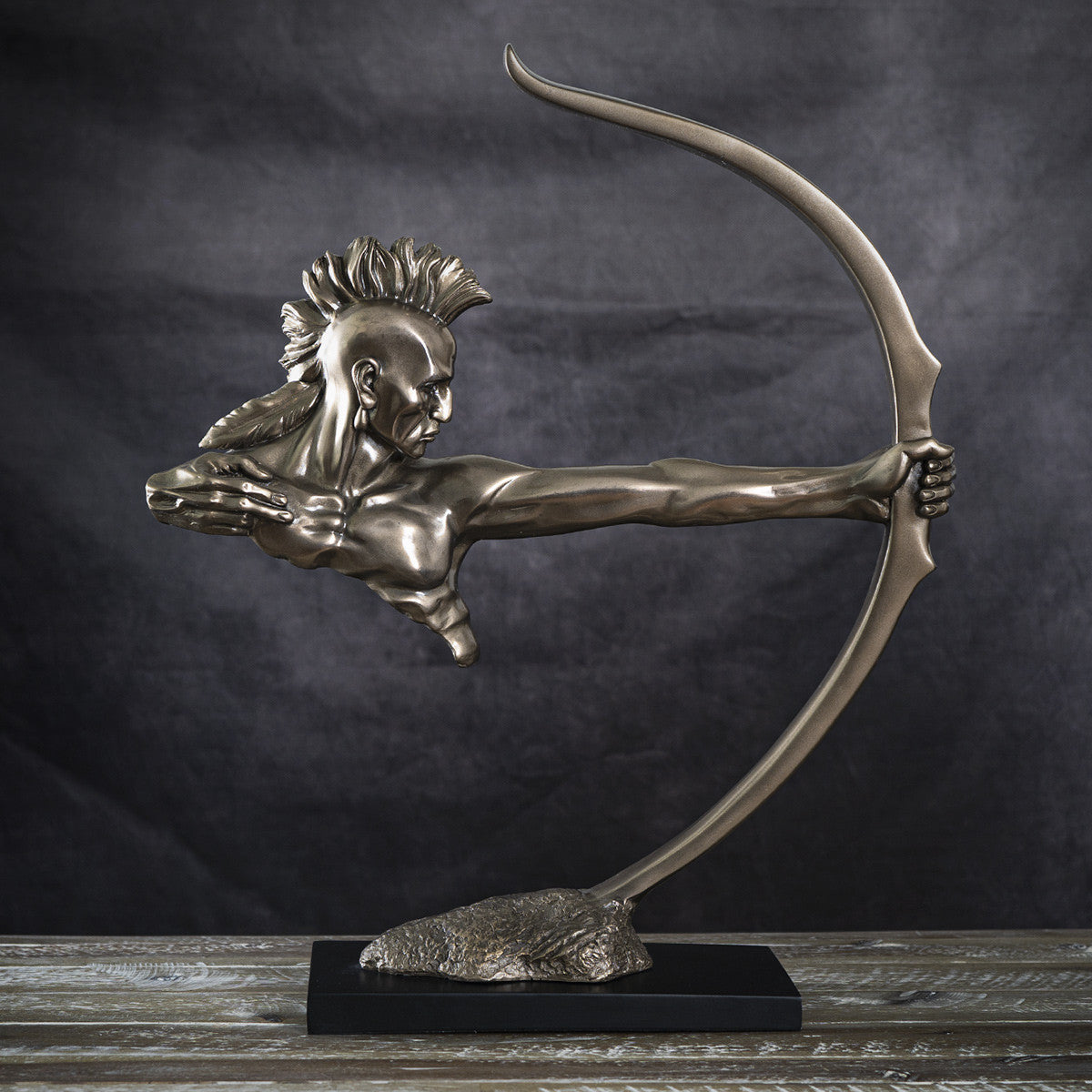 Native Bow Sculpture - Small
