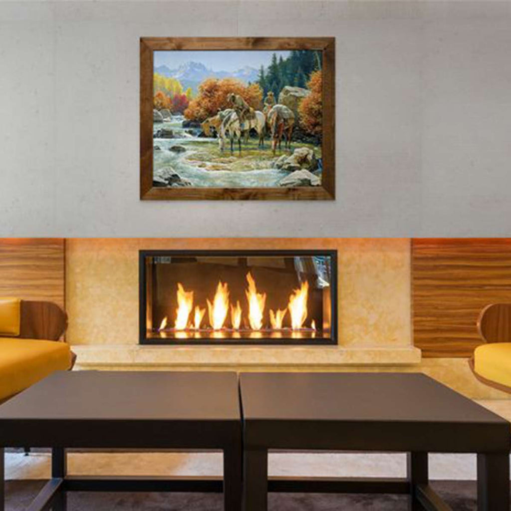 Sunny Creek Framed Canvas