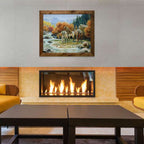 Sunny Creek Framed Canvas