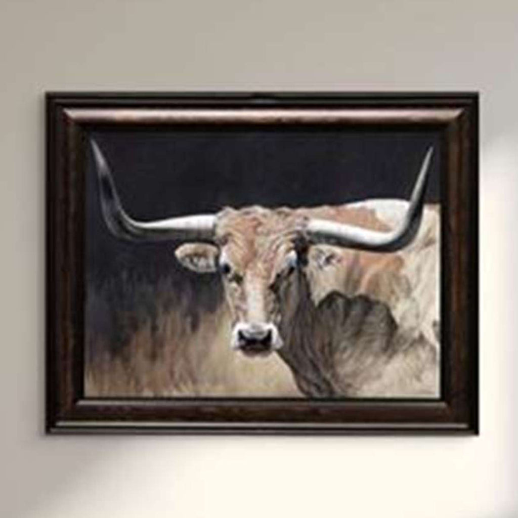 Cattle Country Framed Canvas