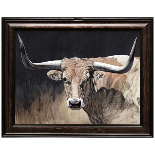 Cattle Country Framed Canvas