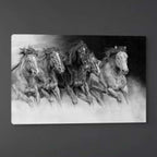 Rowdy Stretched Canvas