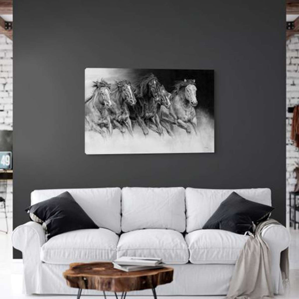 Rowdy Stretched Canvas