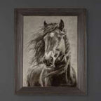 Justified Framed Canvas