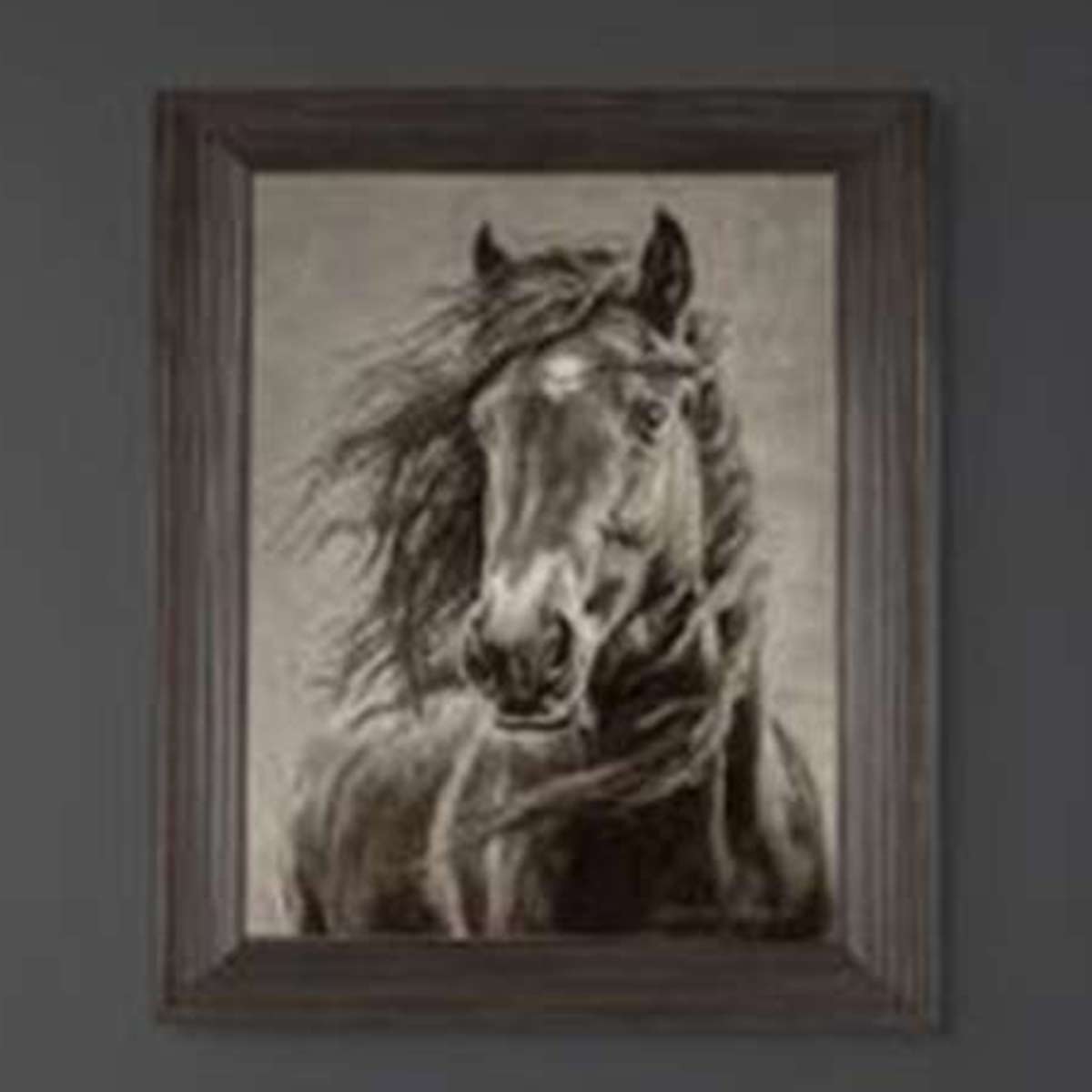 Justified Framed Canvas