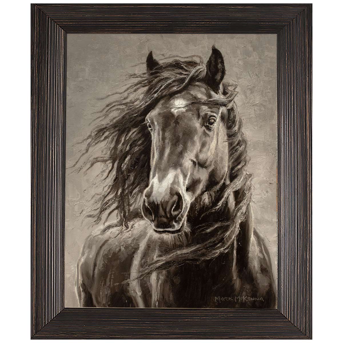 Justified Framed Canvas