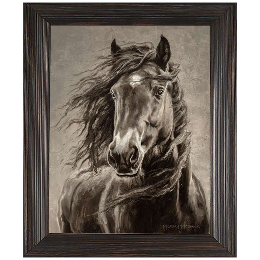 Justified Framed Canvas