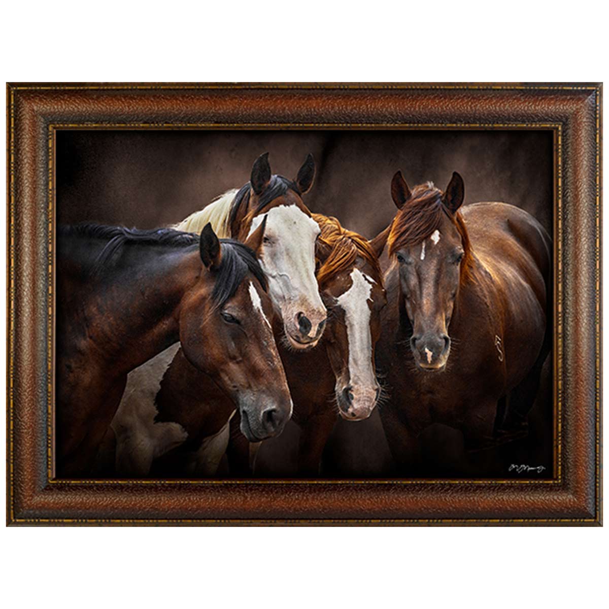 The Pack Framed Canvas