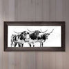 Triplicate Framed Canvas