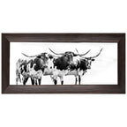 Triplicate Framed Canvas