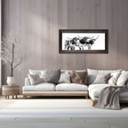 Triplicate Framed Canvas