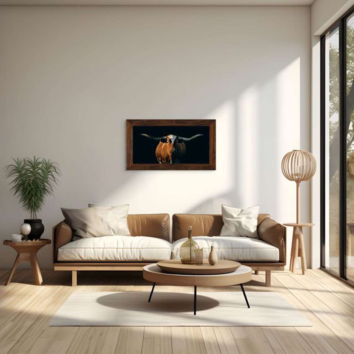 Captain Framed Canvas