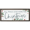 Christmas Trail Framed Wall Art