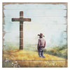 Faithful Cowboy Pallet Wall Art