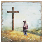 Faithful Cowboy Pallet Wall Art