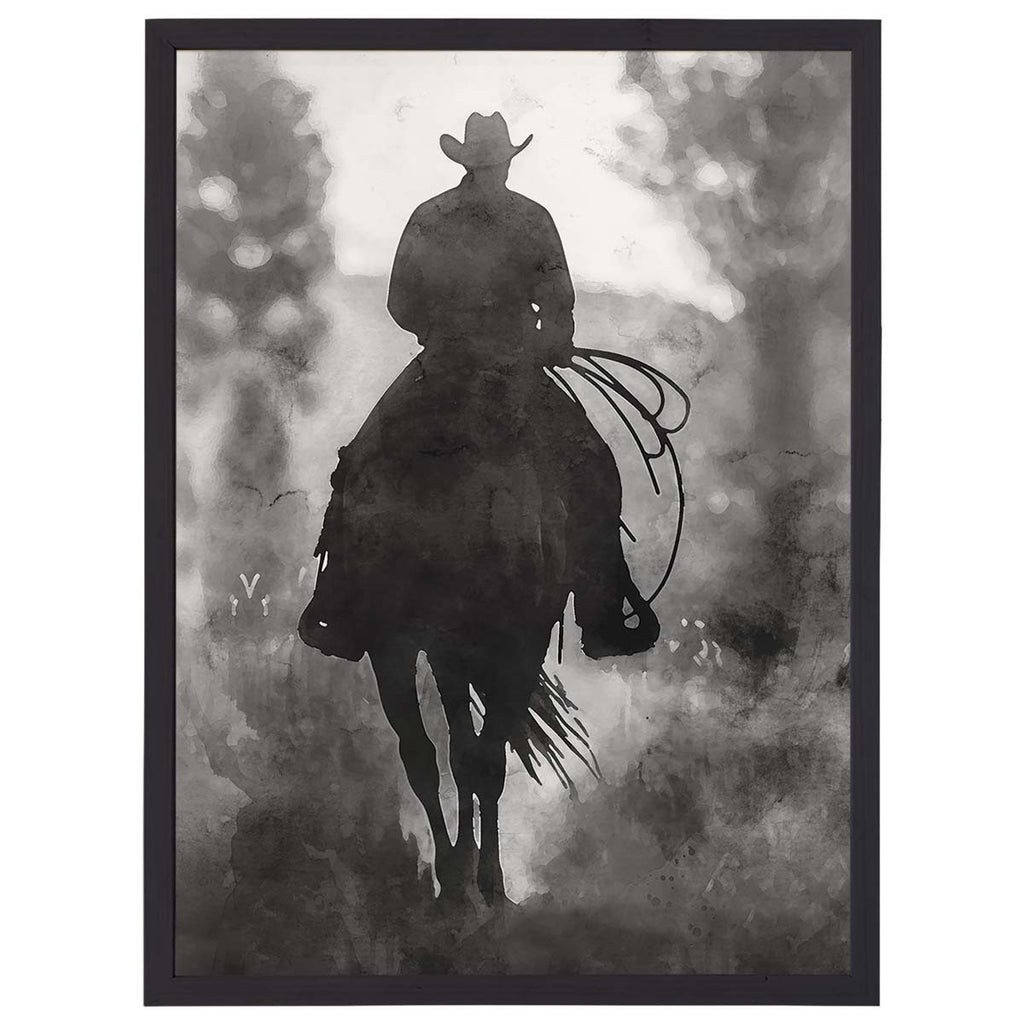 The Lone Rider Wall Art