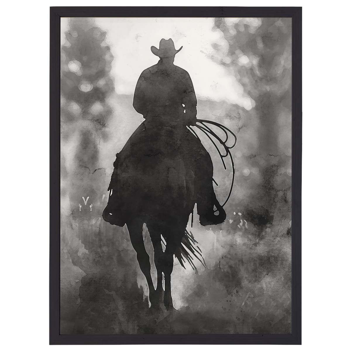 The Lone Rider Wall Art
