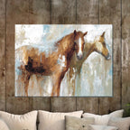 Horse Spirit Outdoor Canvas Wall Art