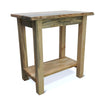 Denton Live Edge End Table with Shelf