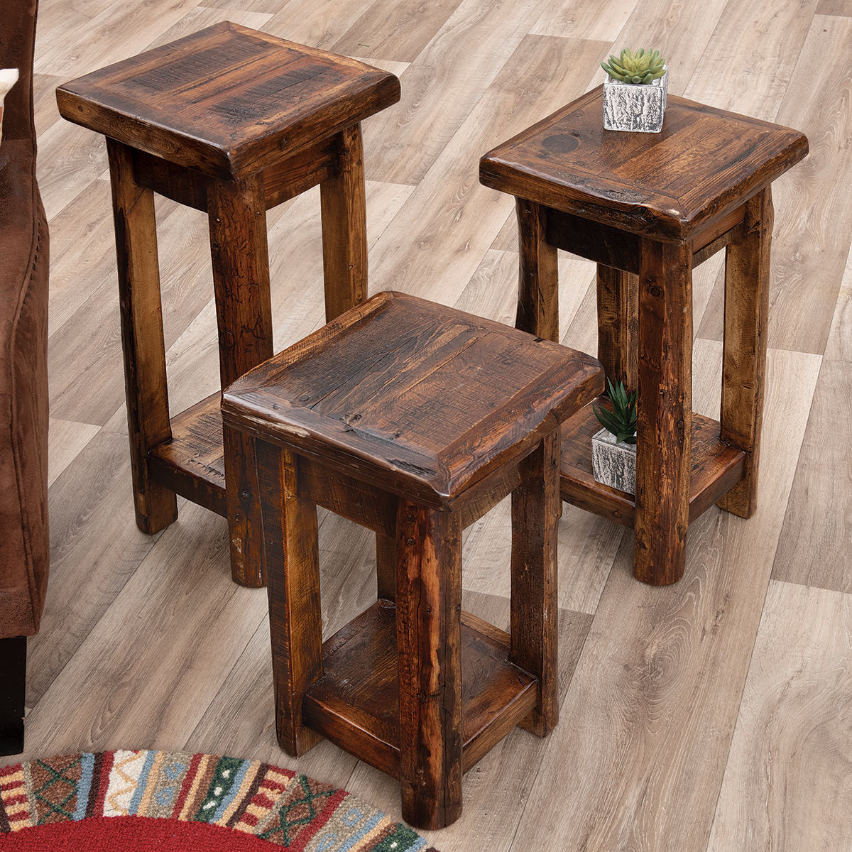 Canyon Pass Table / Plant Stand - Large