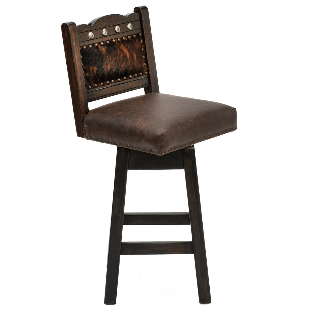 Frontier Cowhide Barstool