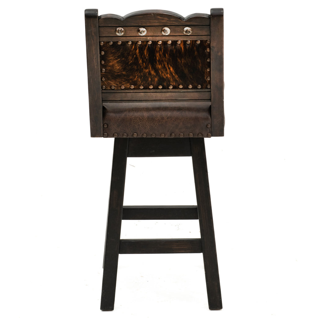 Frontier Cowhide Barstool