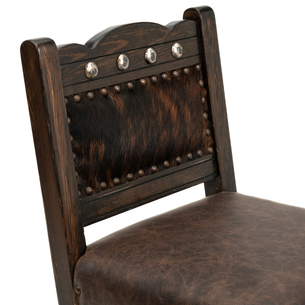 Frontier Cowhide Barstool