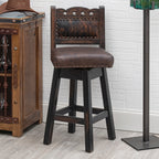 Frontier Cowhide Barstool