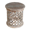Sunset Stack White Washed Side Table