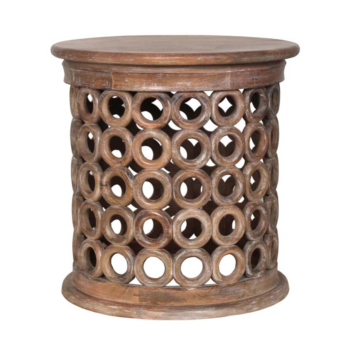 Sunset Stack Natural Side Table - OUT OF STOCK UNTIL 08/19/2026