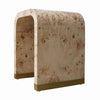 Burl Bend Side Table