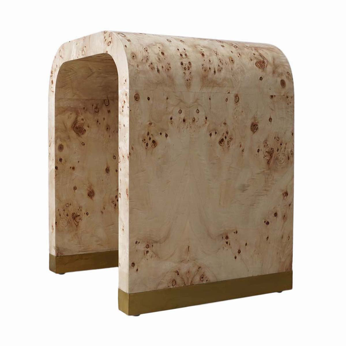 Burl Bend Side Table