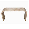 Burl Bend Console Table