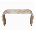 Burl Bend Console Table