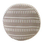 Desert Calm Beige Pouf