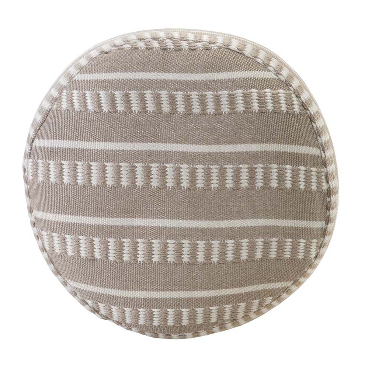Desert Calm Beige Pouf