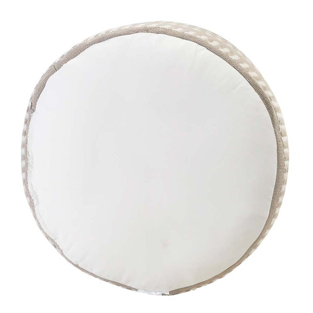 Desert Calm Beige Pouf
