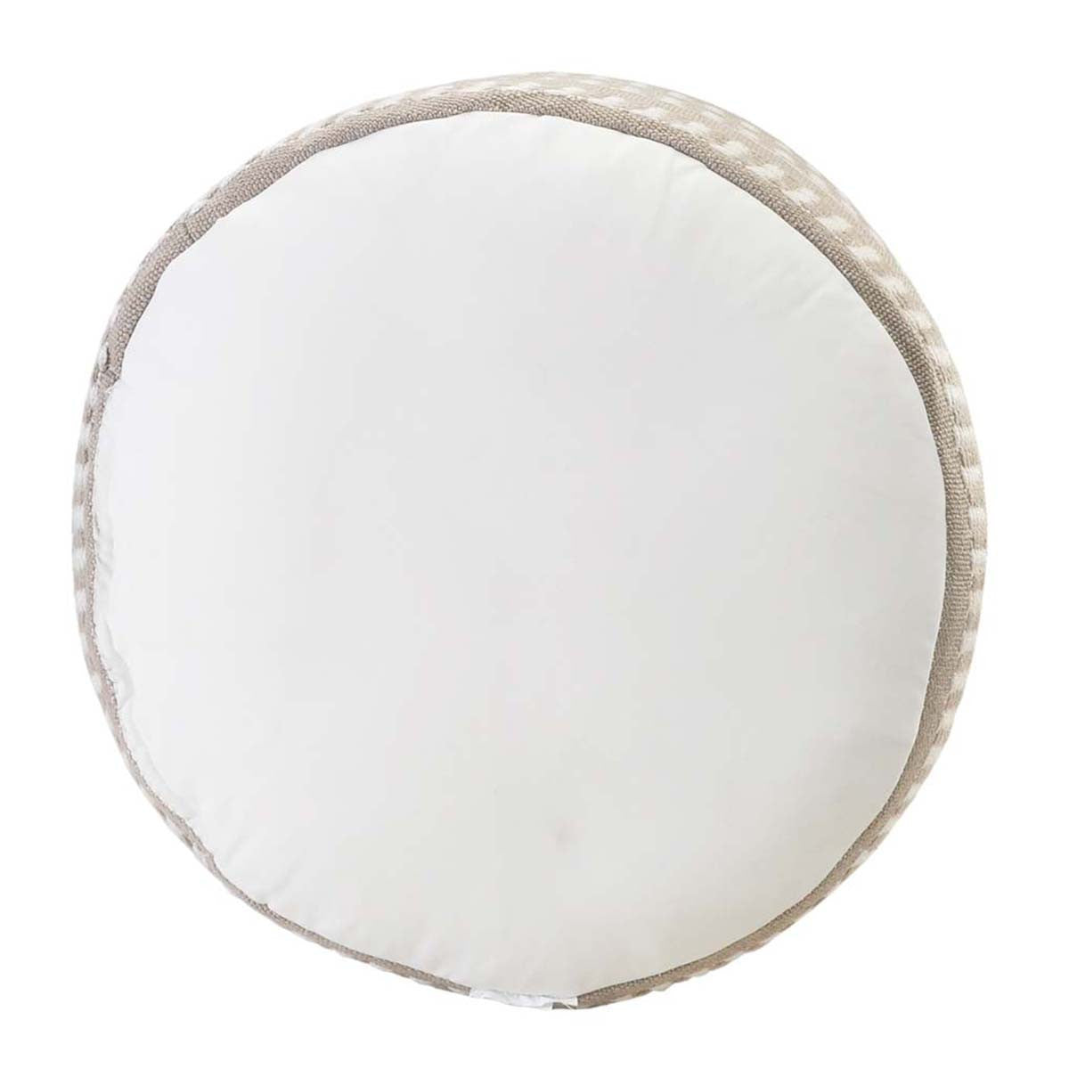 Desert Calm Beige Pouf