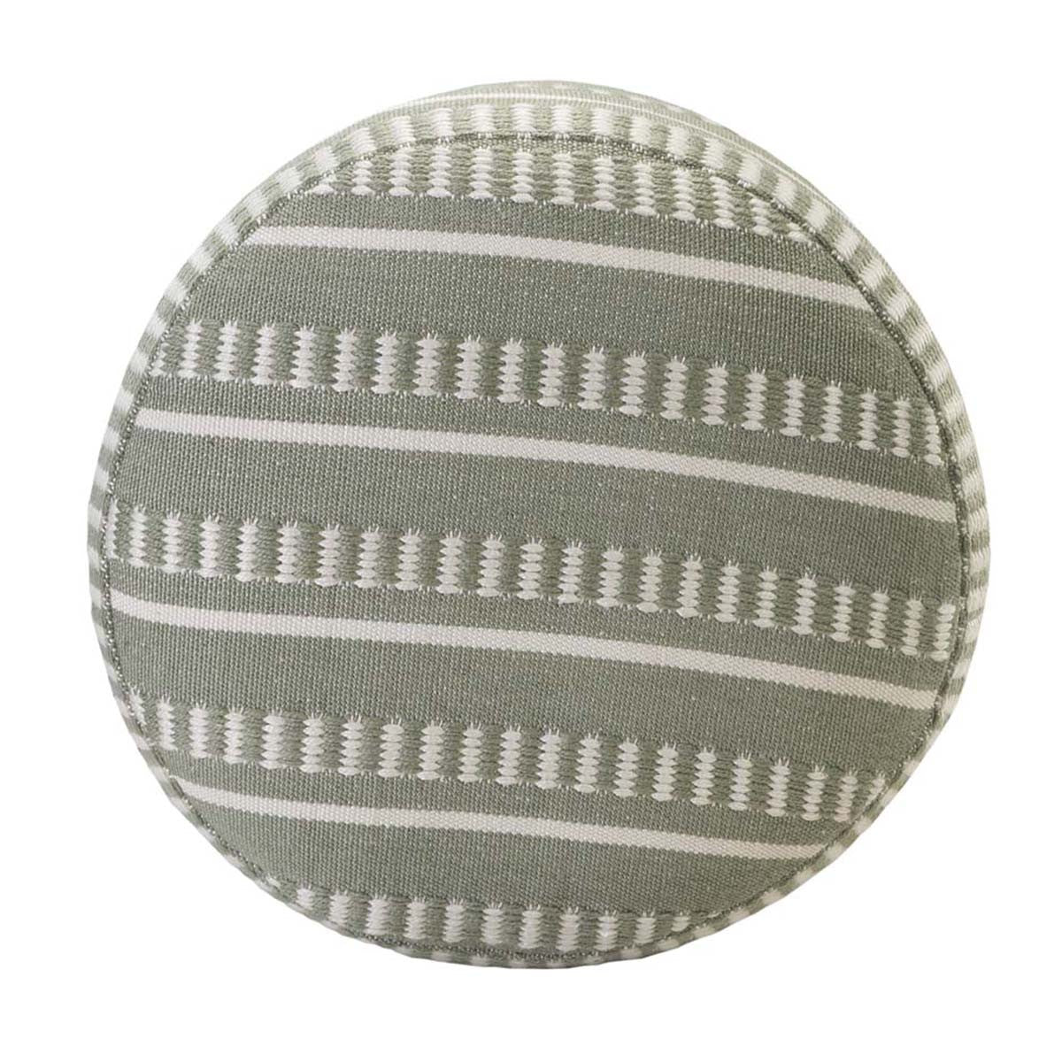 Desert Calm Green Pouf