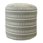 Desert Calm Green Pouf