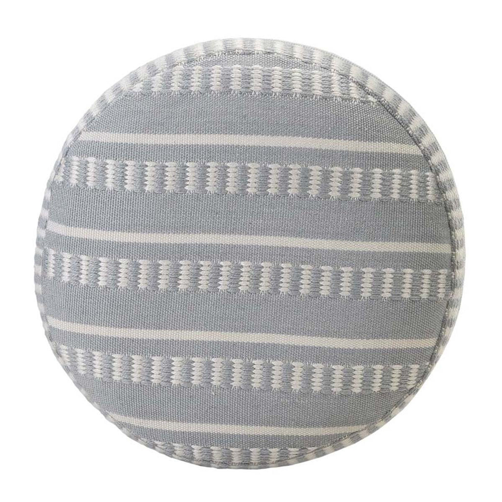 Desert Calm Blue Pouf