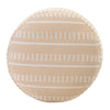 Desert Calm Orange Pouf
