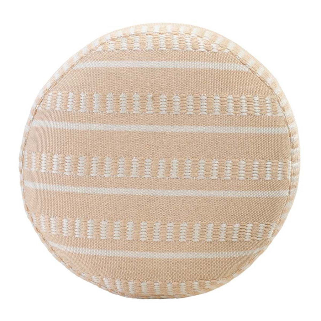 Desert Calm Orange Pouf