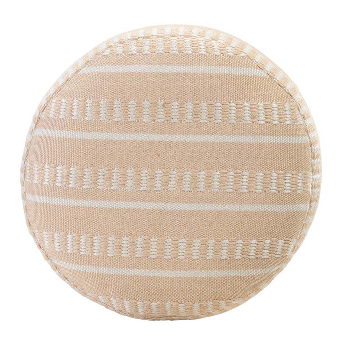 Desert Calm Orange Pouf