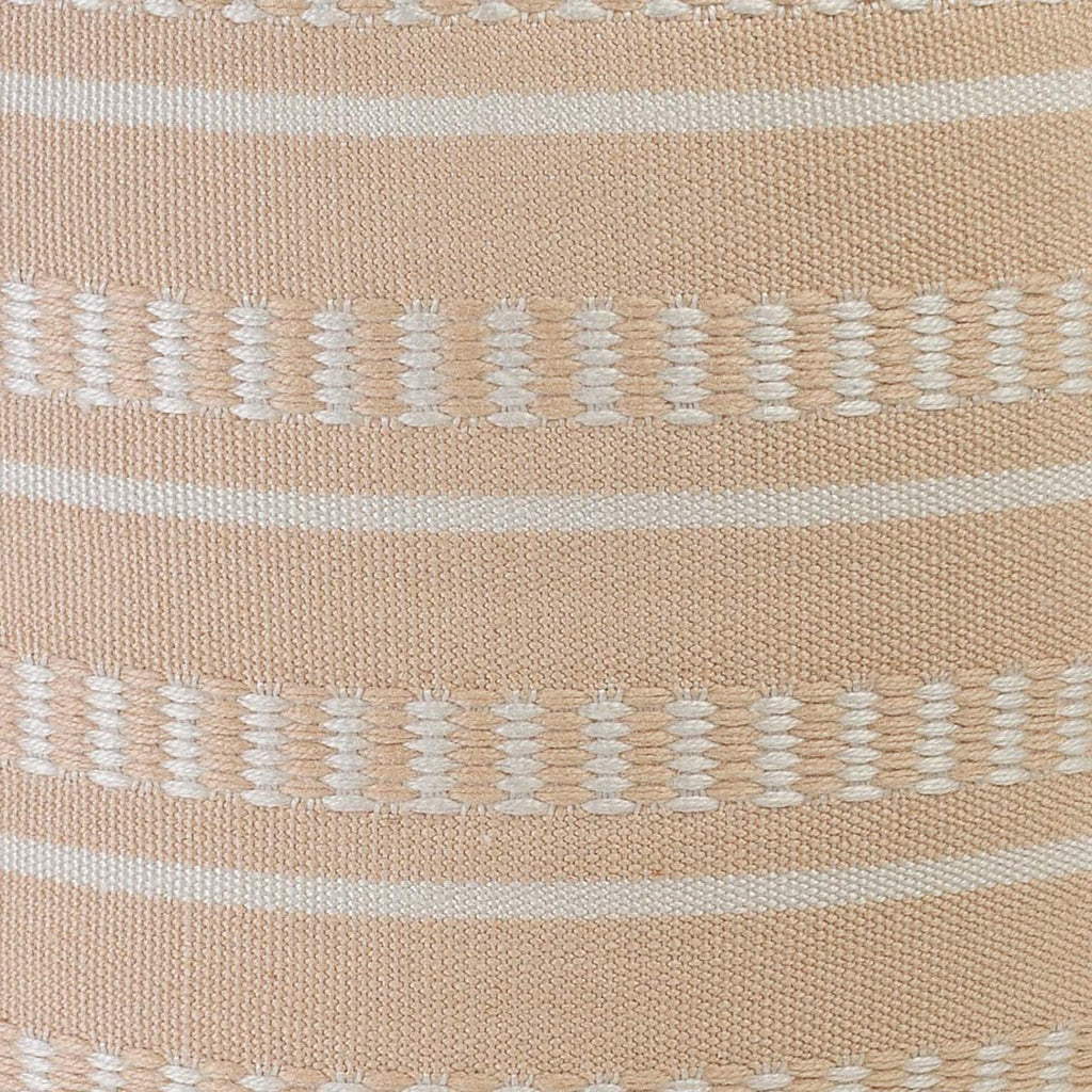 Desert Calm Orange Pouf