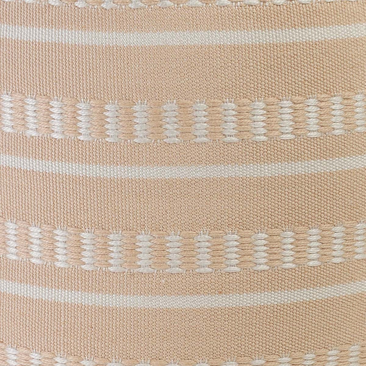 Desert Calm Orange Pouf