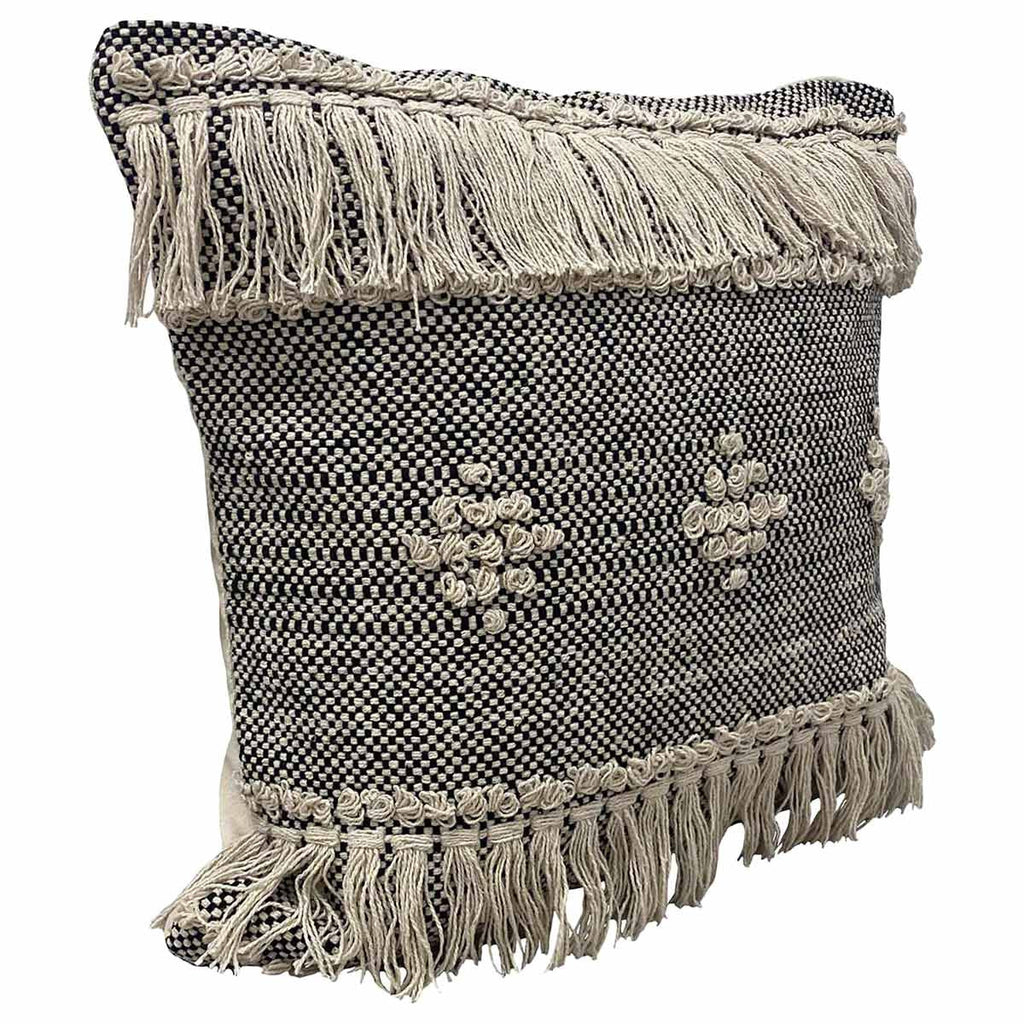 Graphite Ridge Square Pillow