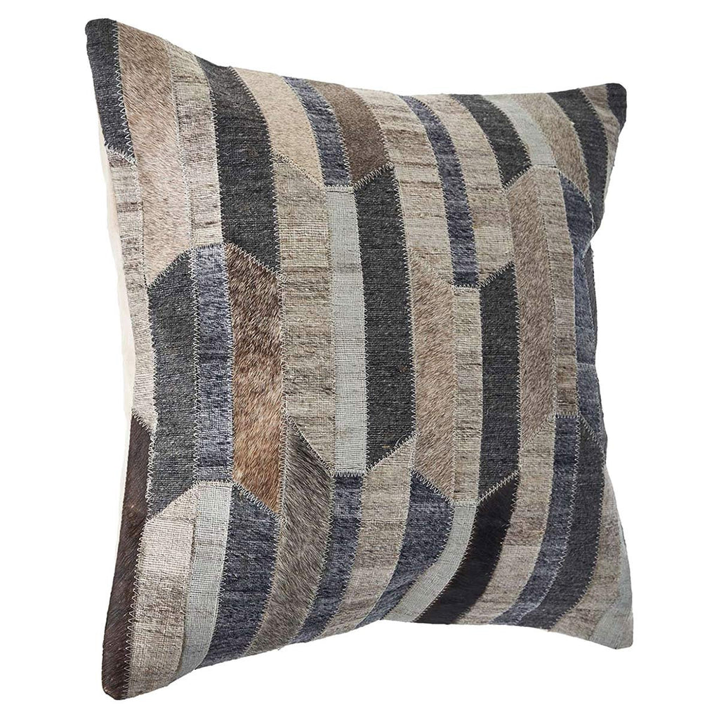 Faux Cowhide Arrows Pillow