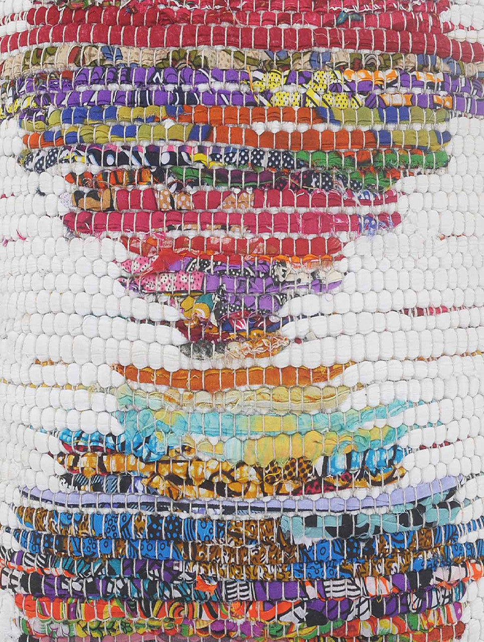 Rainbow Reflection Square Pillow