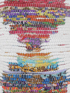 Rainbow Reflection Square Pillow